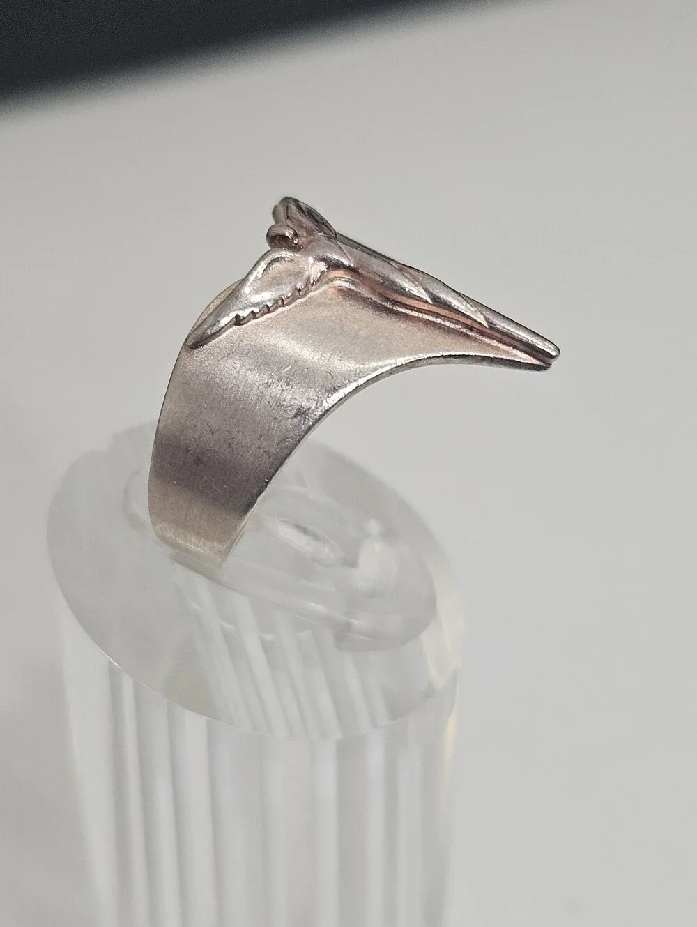 925 Lavaggi Angel Sterling Silver Ring Size 8 US